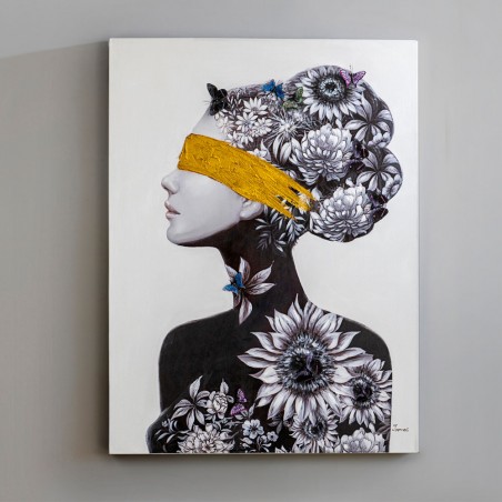 Acrylmalerei Profil II