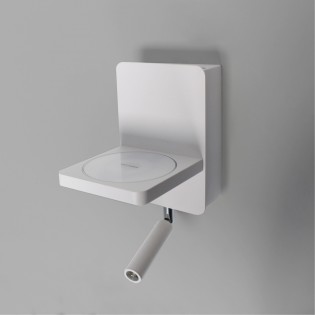 LED-Wandleuchte mit kabellosem Rob-Ladegerät (5+3W)