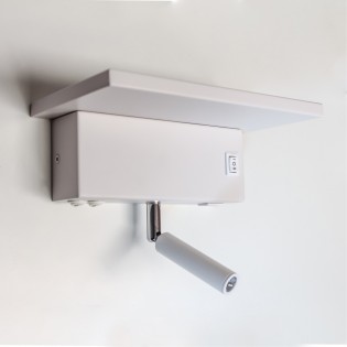 LED-Wandleuchte mit kabellosem Ladegerät Rob II (5+3W)