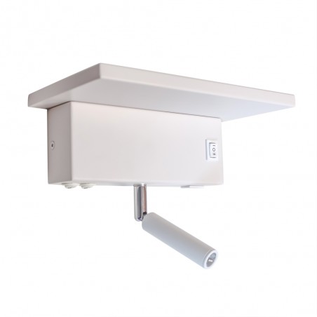 LED-Wandleuchte mit kabellosem Ladegerät Rob II (5+3W)