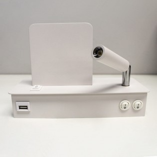 LED-Wandleuchte mit kabellosem Ladegerät Rob III (5+3W)