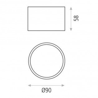 Deckenleuchte Led Linus (6W)