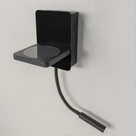 LED-Wandleuchte mit kabellosem Ladegerät Rob2 (5+3W)