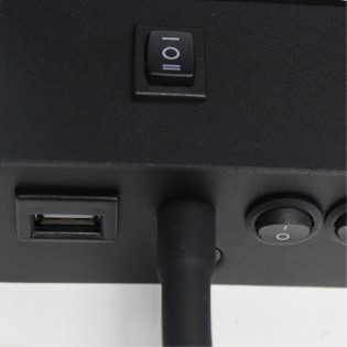 LED-Wandleuchte mit kabellosem Ladegerät Rob2 (5+3W)