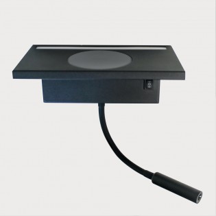 LED-Wandleuchte mit kabellosem Ladegerät Rob2 II (5+3W)