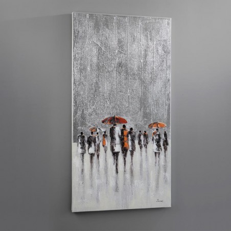 Acrylmalerei Regen
