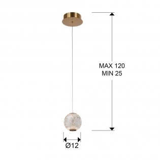 Austral LED-Deckenleuchte (6W)