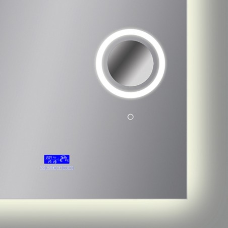 Spiegel mit LED-Leuchte Cairo (56W)