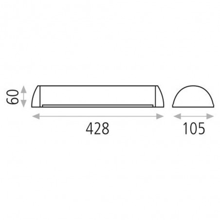 Wall lamp Casio II