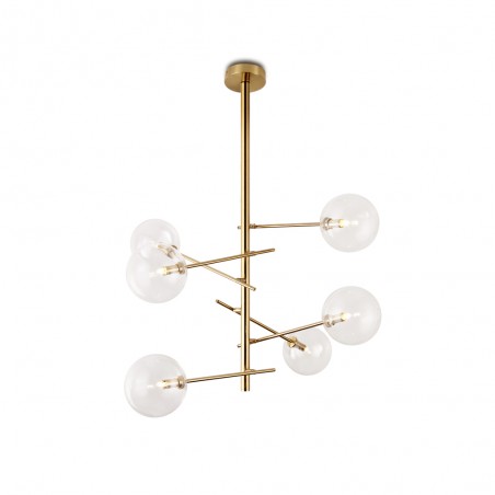 Ceiling Lamp Onet Brass (6 lights)