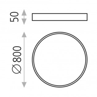 Deckenleuchte Led London (72W)