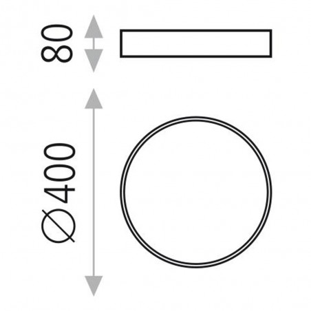 Flush Light Led Minsk II (22W)