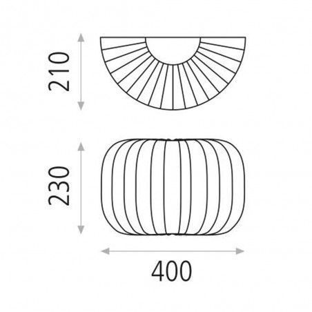 Wall lamp Mirta