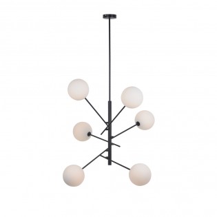 Deckenleuchte Onet Schwarz (6 Leuchten)