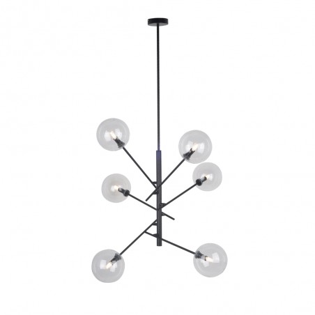 Deckenleuchte Onet Schwarz (6 Leuchten)