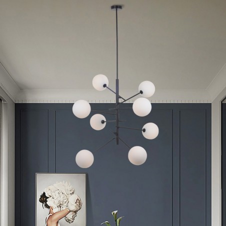 Ceiling Lamp Onet Black (8 lights)