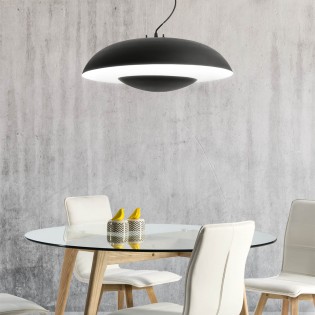 LED Ceiling Lamp Vontre Black (36W)