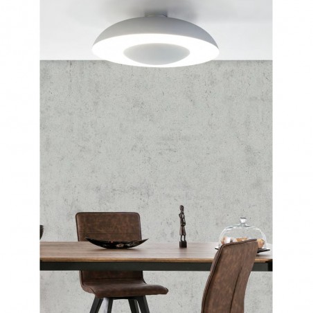 LED Flush Lamp Vontre Silver (36W)