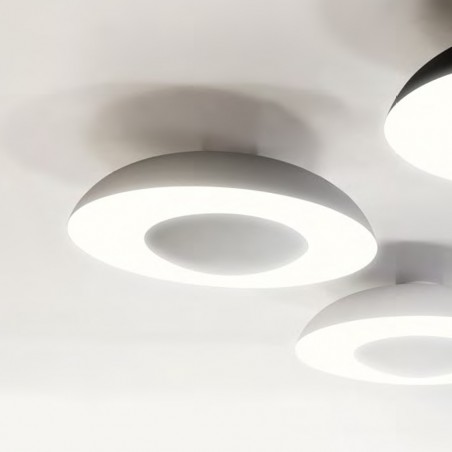 LED Flush Lamp Vontre Silver (36W)