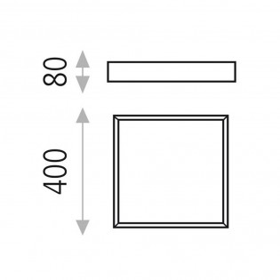Flush Light Led Munich II (26W)