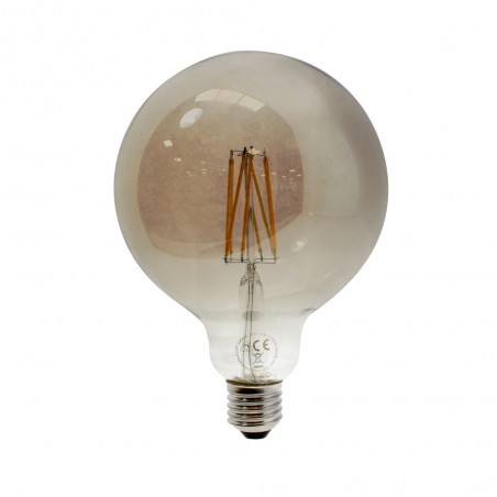 Bombilla LED E27 G125 Fumé Dimmable (12W)