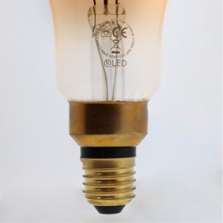 LED Bulb E27 P160 Amber Dimmable (12W)