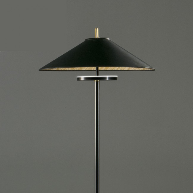 LED Floor Lamp Rila Black/Gold (15W)