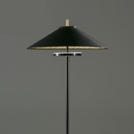 LED Floor Lamp Rila Black/Gold (15W)