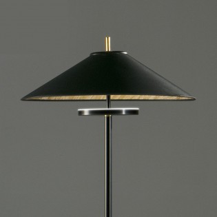 LED Floor Lamp Rila Black/Gold (15W)