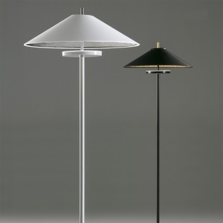 LED Floor Lamp Rila Black/Gold (15W)