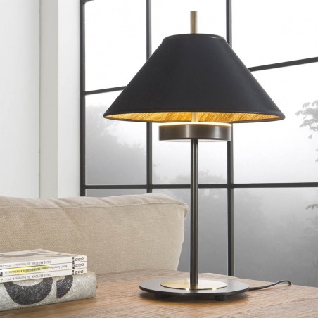 LED Table Lamp Rila Black/Gold (15W)