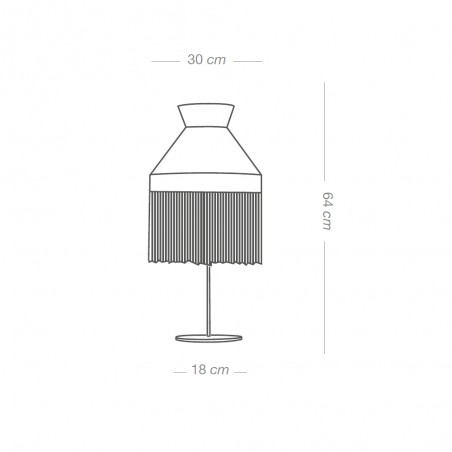 Table Lamp Balat Lead