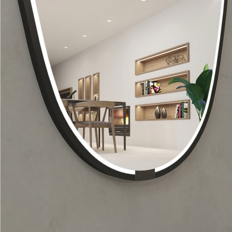 Spiegel mit Onyx LED-Licht (59W)