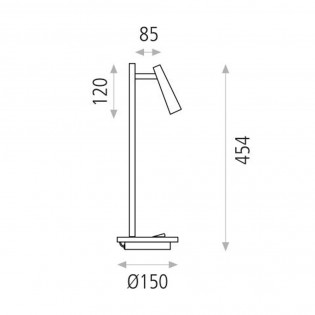 Led Tischlampe Panau (6W)