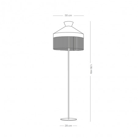 Floor Lamp Balat White