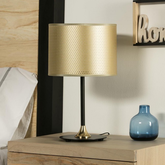 Table Lamp Seide Gold