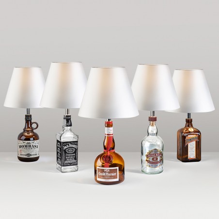 Lampshade to be placed in bottle White