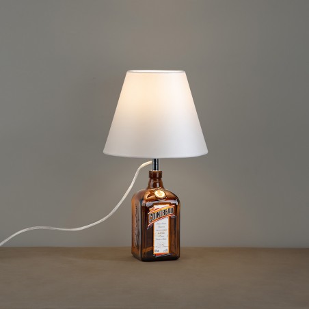 Lampshade to be placed in bottle White