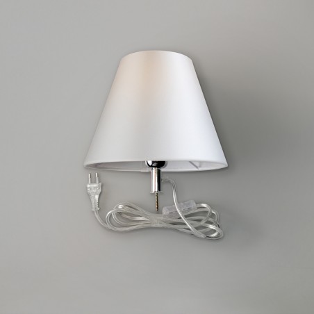 Lampshade to be placed in bottle White