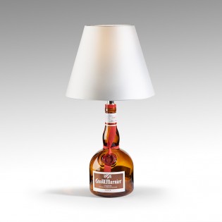 Lampshade to be placed in bottle White