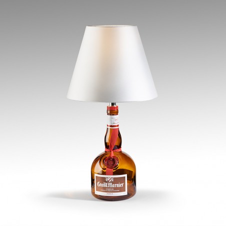 Lampshade to be placed in bottle White