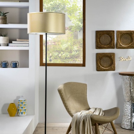 Floor Lamp Seide Gold