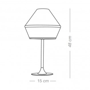 Table Lamp Uchiko Lead