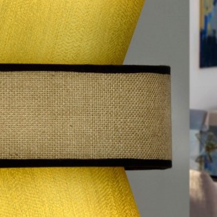 Wandleuchte Uchiko Gold