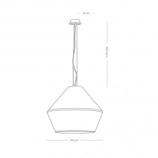 Ceiling Lamp Uchiko Gold