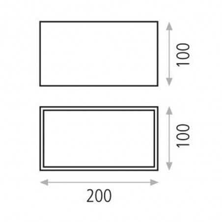 Flush Light Led Soho (20W)