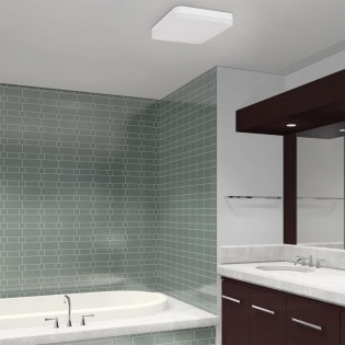 Plafón LED con sensor de movimiento Square (24W)