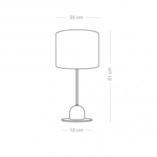 Table Lamp Fersa Gold
