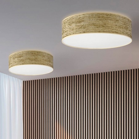 LED Flush Light Tino Gold 60 Dimmable (24W)