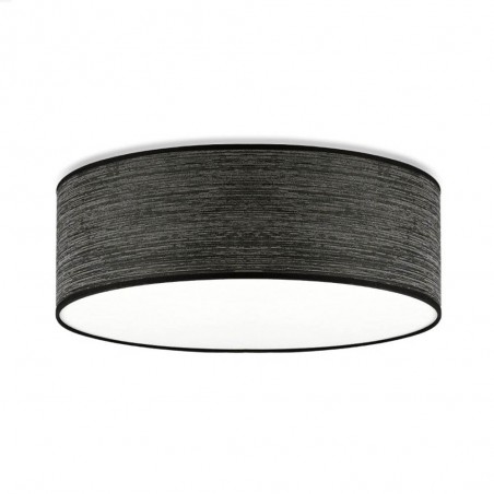 LED Flush Light Tino Black 60 Dimmable (24W)